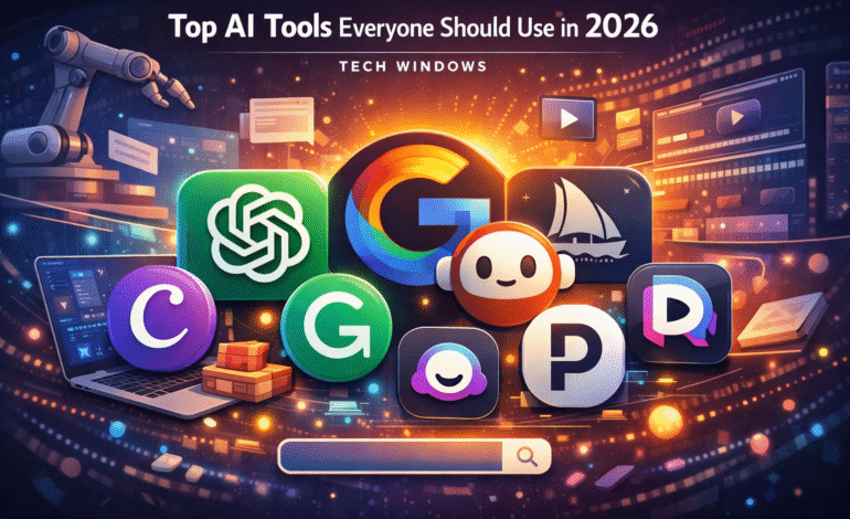 Top AI Tools Everyone Should Use in 2026
