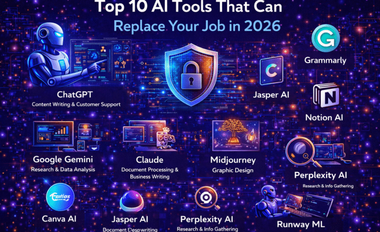 Top 10 AI Tools That Can Replace Your Job in 2026