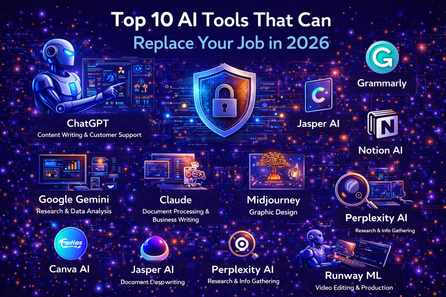 Top 10 AI Tools That Can Replace Your Job in 2026