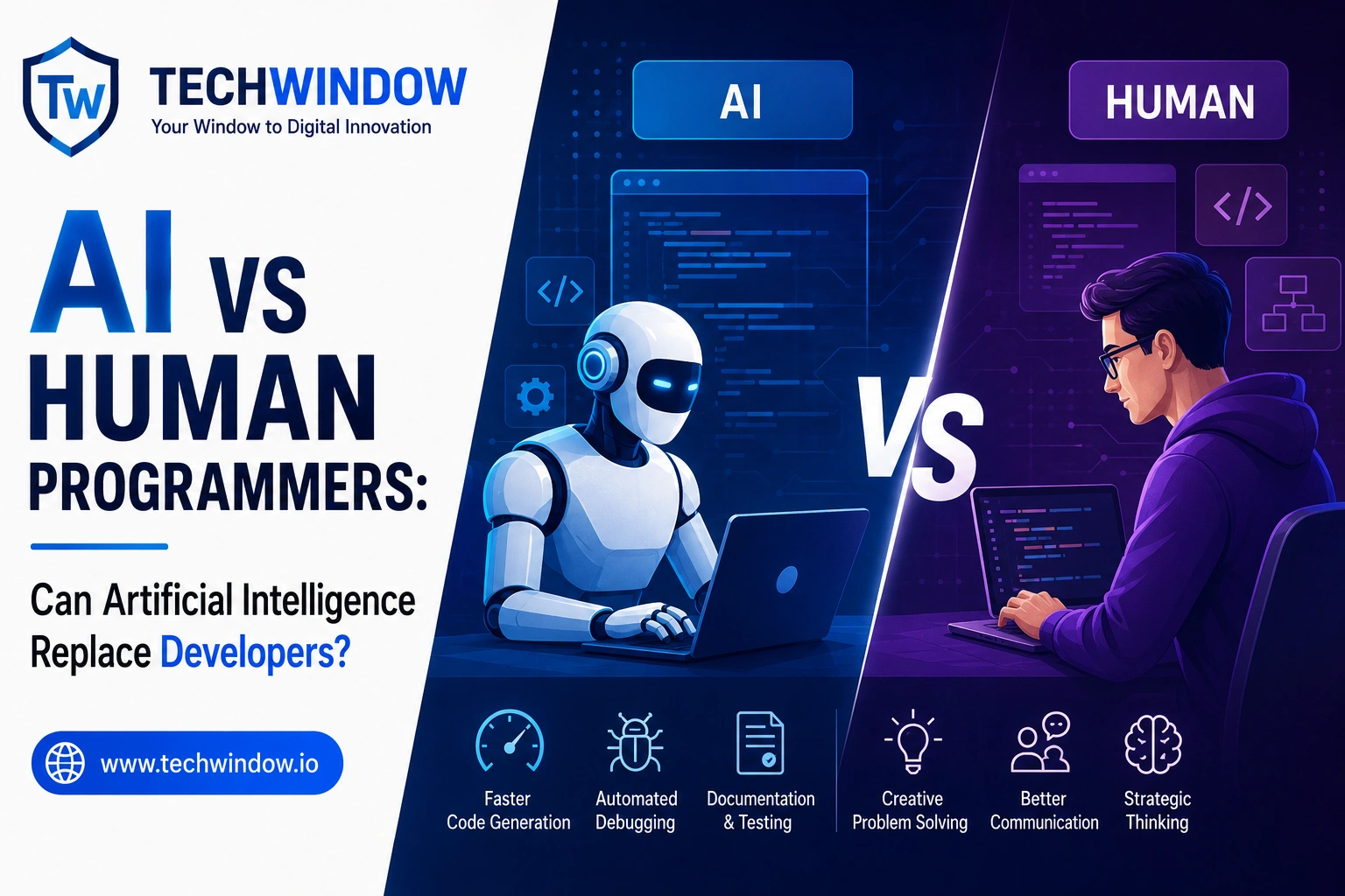 AI vs Human Programmers: Can Artificial Intelligence Replace Developers?