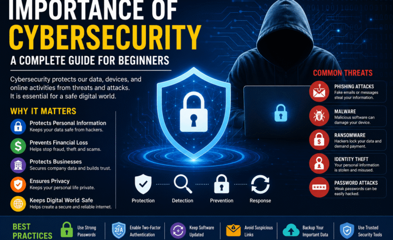 Importance of Cybersecurity: A Complete Guide for Beginners