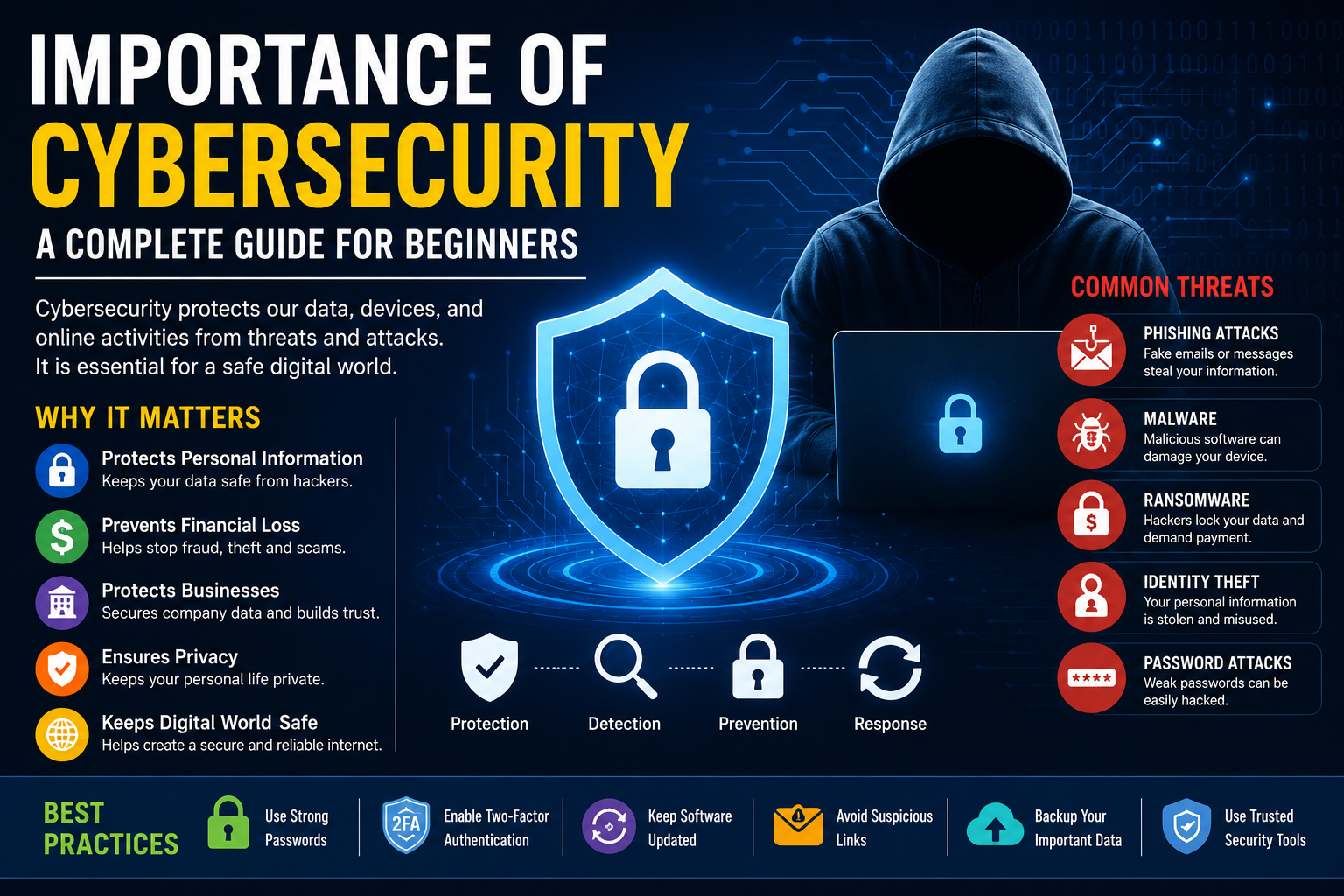 Importance of Cybersecurity: A Complete Guide for Beginners